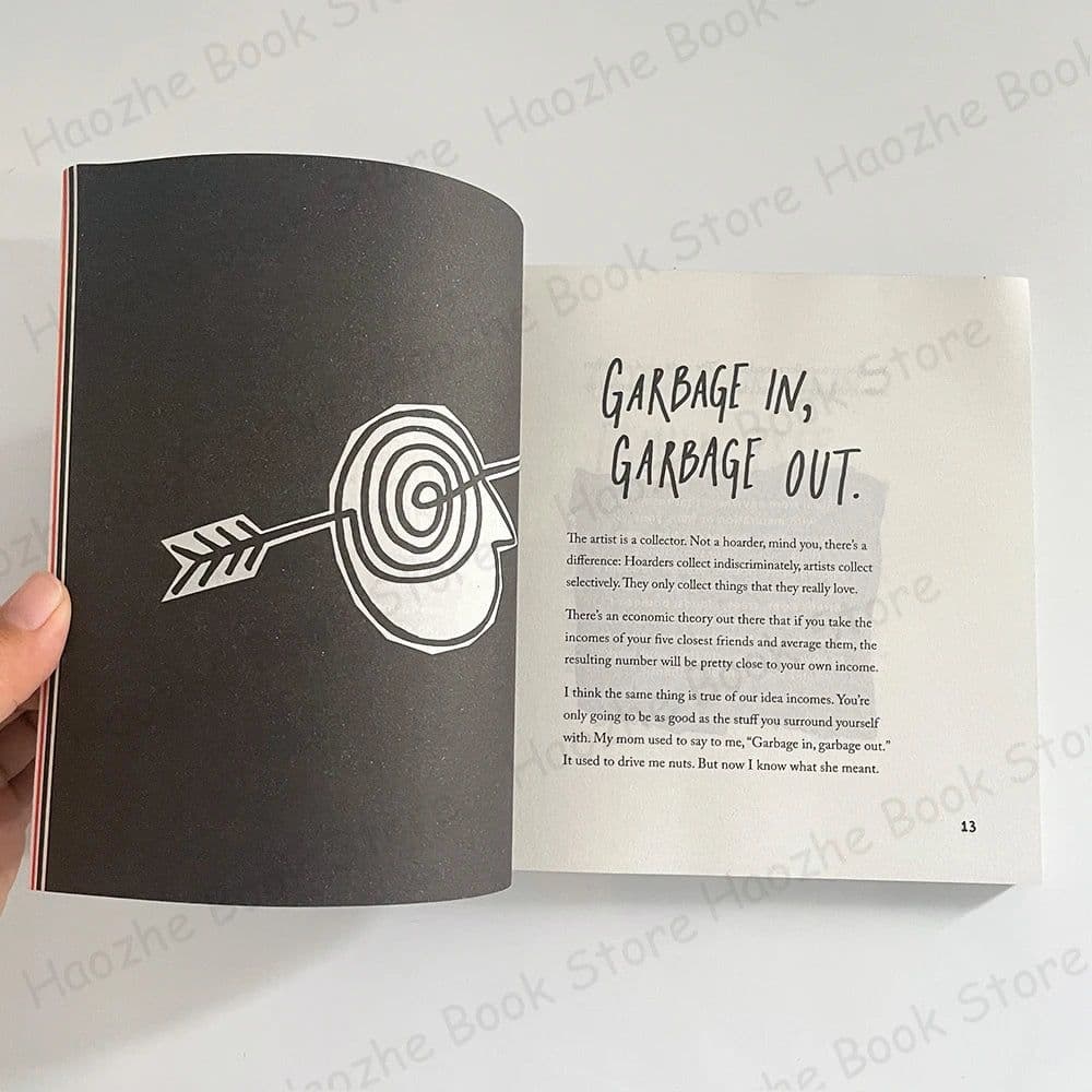 image-Steal Like an Artist: 10 Things Nobody Told You About Being Creative by Austin Kleon English Book Paperback