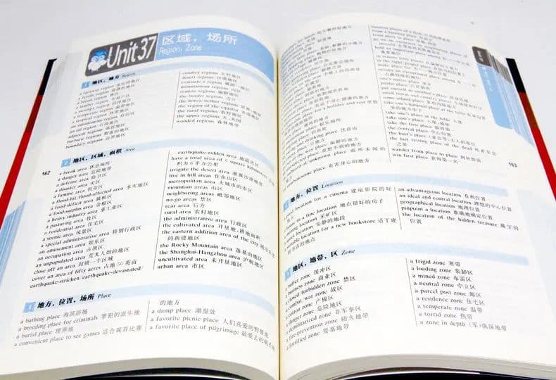 image-English Voca Chinese English Book Dictionary 27000+ English Words, Phrase Combinations, And Idiomatic Expressions