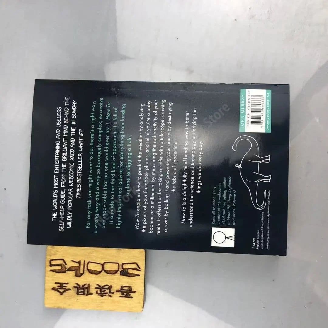 image-English Original Version How To Absued Scientipic Advic for Common Real–world Problems for Randall Munroe Philosophy Book