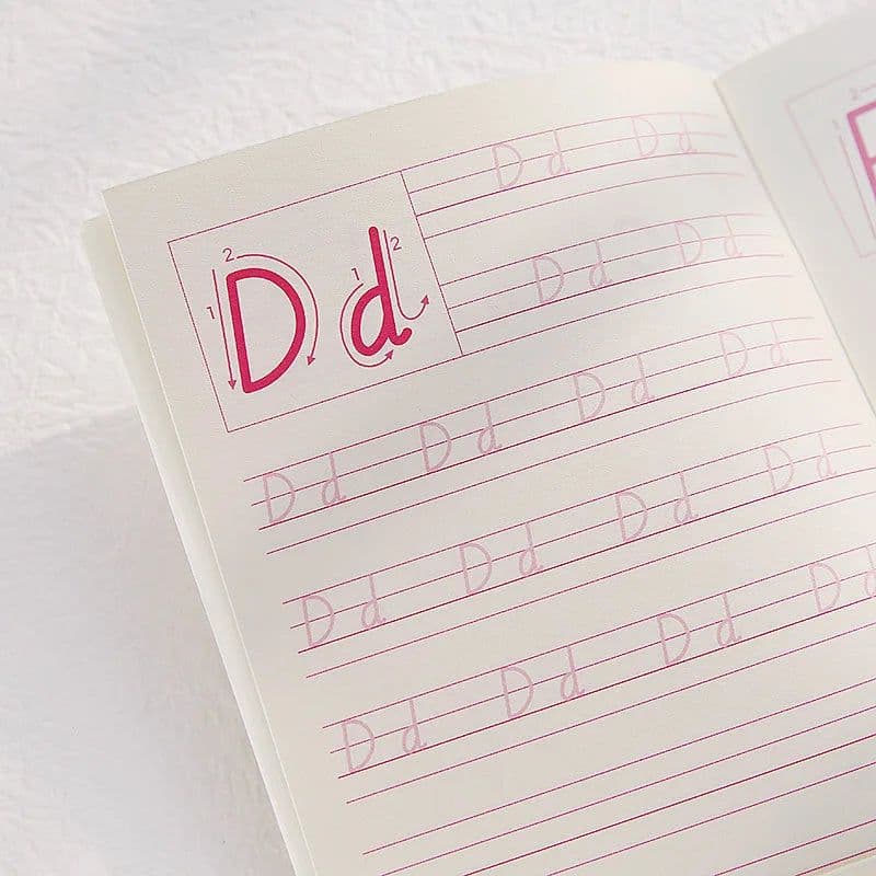 image-New 5pcs/set New Kindergarten English copybook Alphabet exercise book for kids children