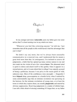 image-The Great Gatsby English Version Original Genuine Novels Junior High School Students English Reading Books