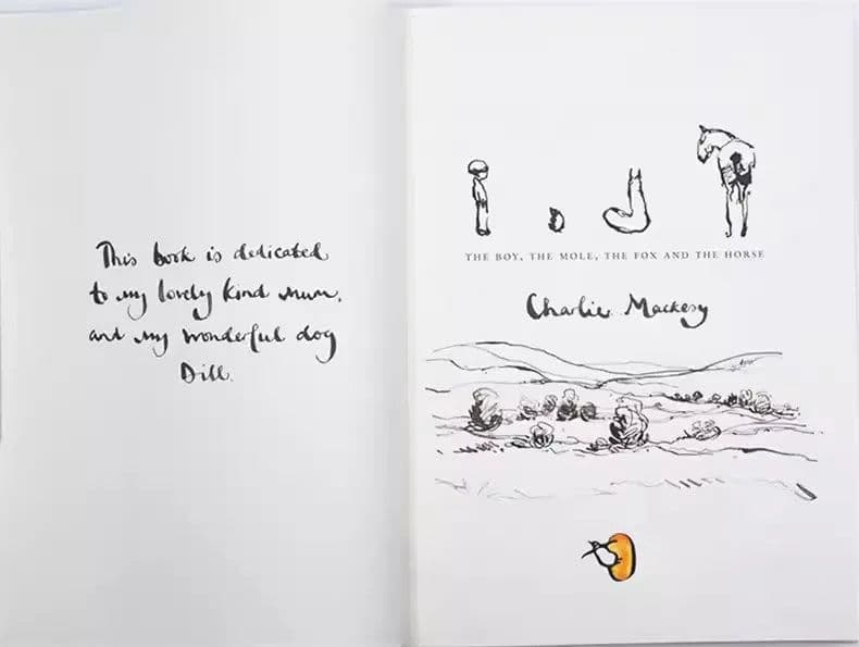 image-New The Boy, The Mole, The Fox and The Horse Original English Picture Hardcover Book for Kids