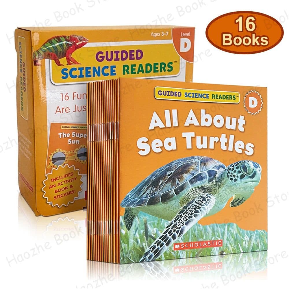 image-Guided Science Readers Level D: 16 Fun Nonfiction Books That Are Just Right for New Readers English Book for Kids Learning