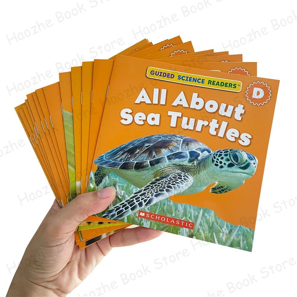 image-Guided Science Readers Level D: 16 Fun Nonfiction Books That Are Just Right for New Readers English Book for Kids Learning