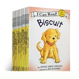 image-23 Book Point Reading English Picture Book I Biscuit Dog Biscuit Story Manga Can Read Drawing Book Gift Sound Art Artbook