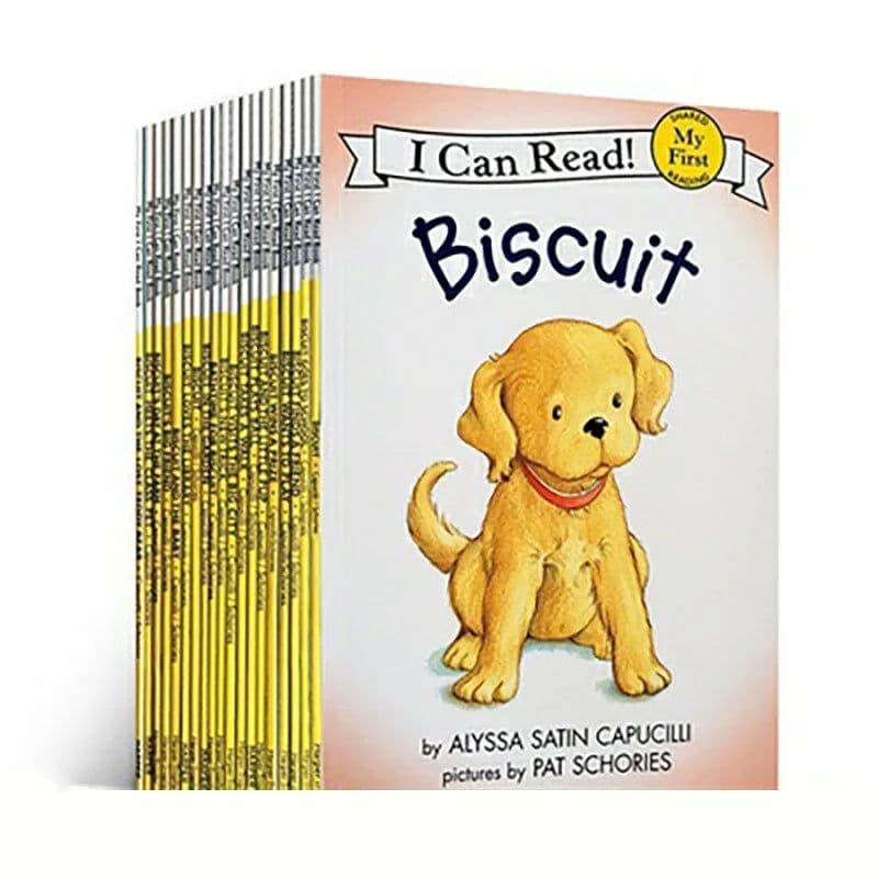 image-23 Book Point Reading English Picture Book I Biscuit Dog Biscuit Story Manga Can Read Drawing Book Gift Sound Art Artbook