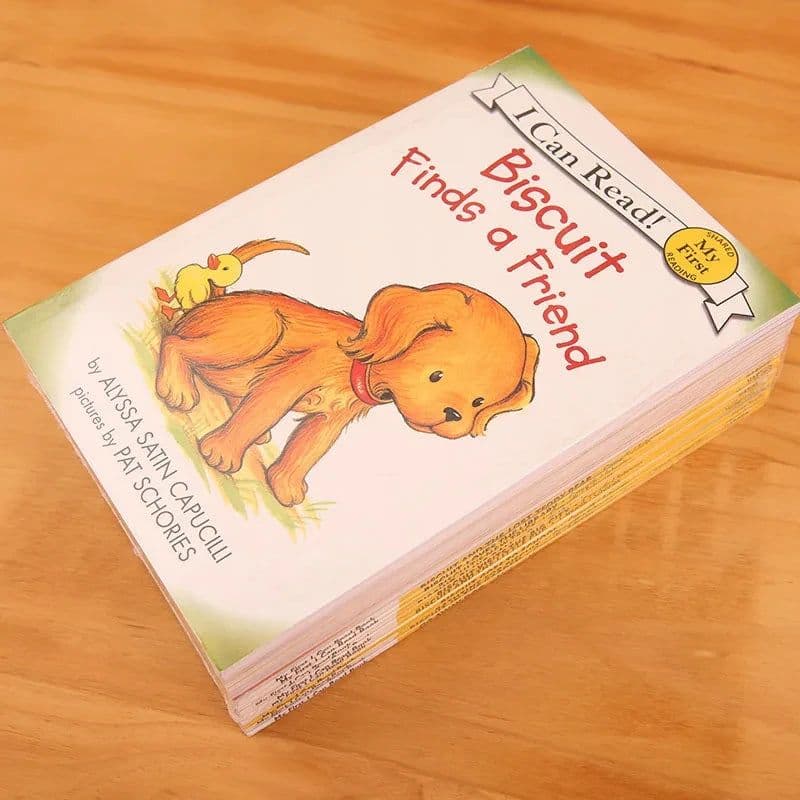 image-23 Book Point Reading English Picture Book I Biscuit Dog Biscuit Story Manga Can Read Drawing Book Gift Sound Art Artbook