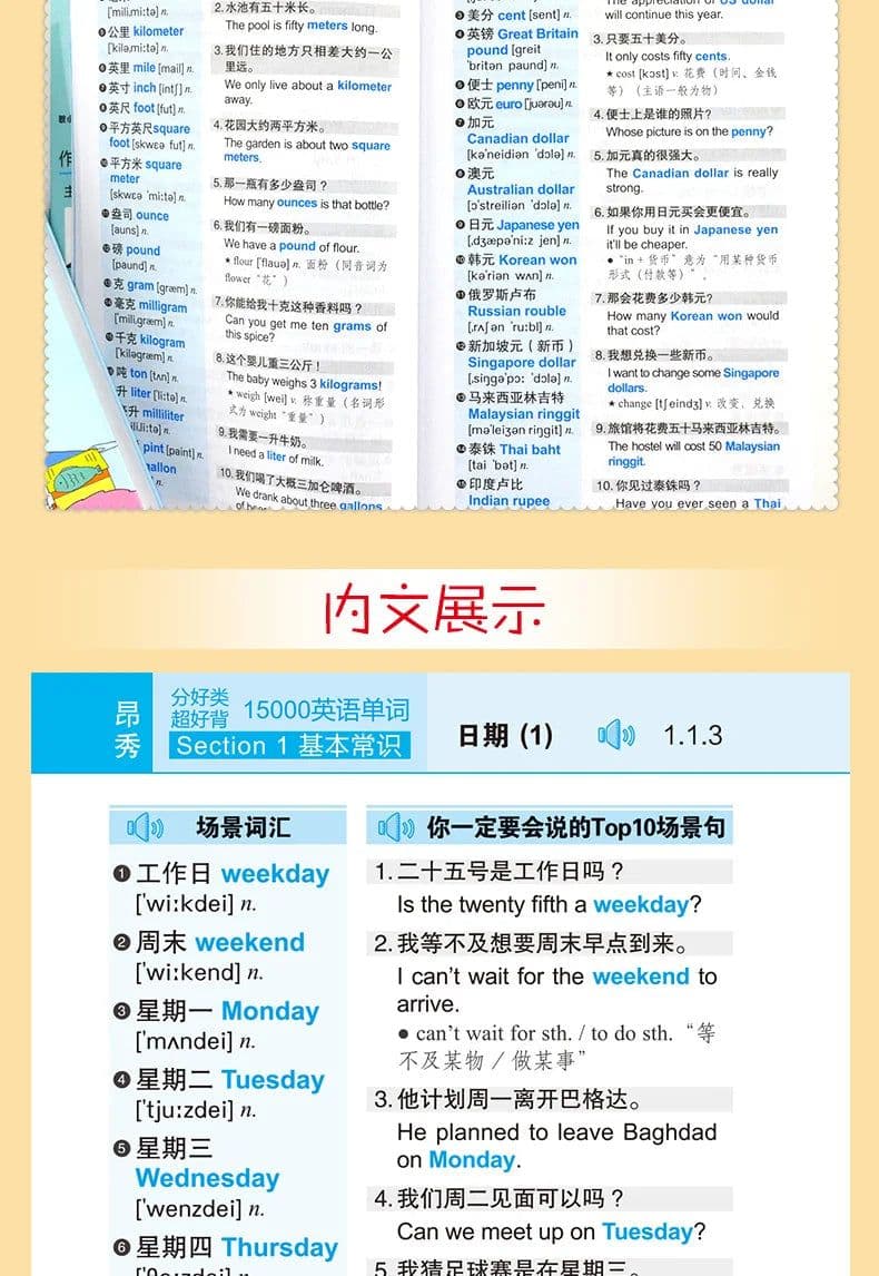image-New 15,000 words English words fast memory Common English vocabulary shorthand Pocket book for adult