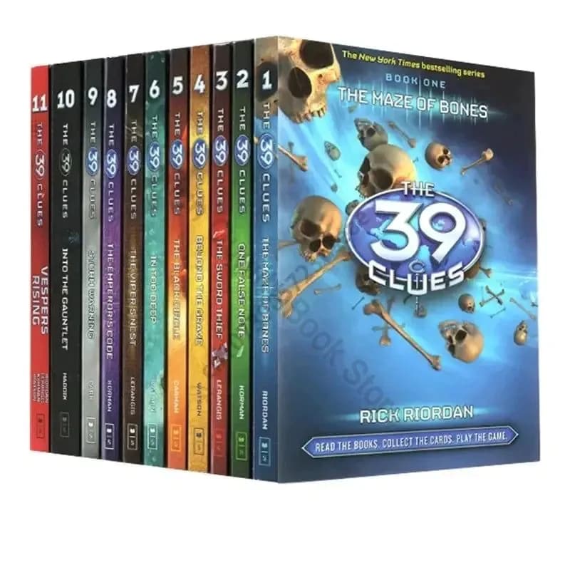 image-11 Book/set The 39 Clues English Detective Story Picture Books for Children Learn English Reading Books for Kids