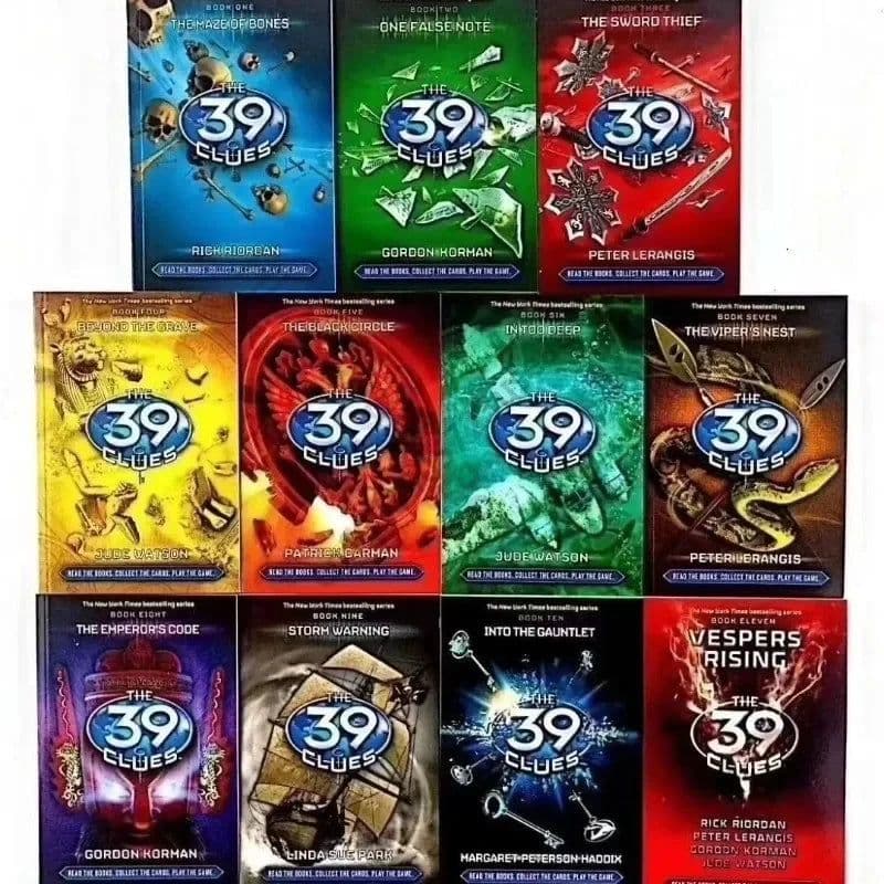 image-11 Book/set The 39 Clues English Detective Story Picture Books for Children Learn English Reading Books for Kids