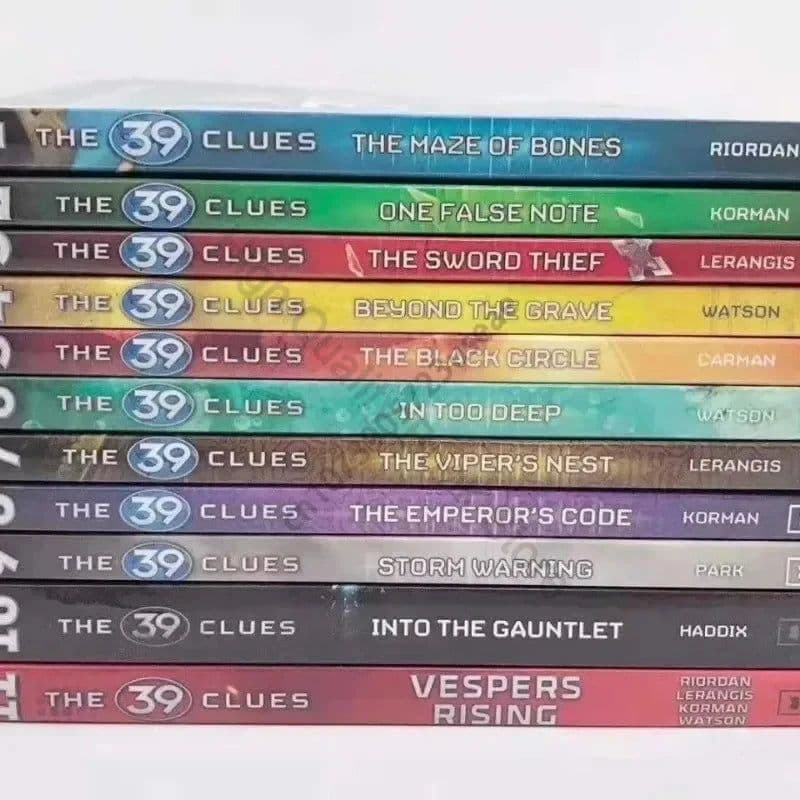 image-11 Book/set The 39 Clues English Detective Story Picture Books for Children Learn English Reading Books for Kids