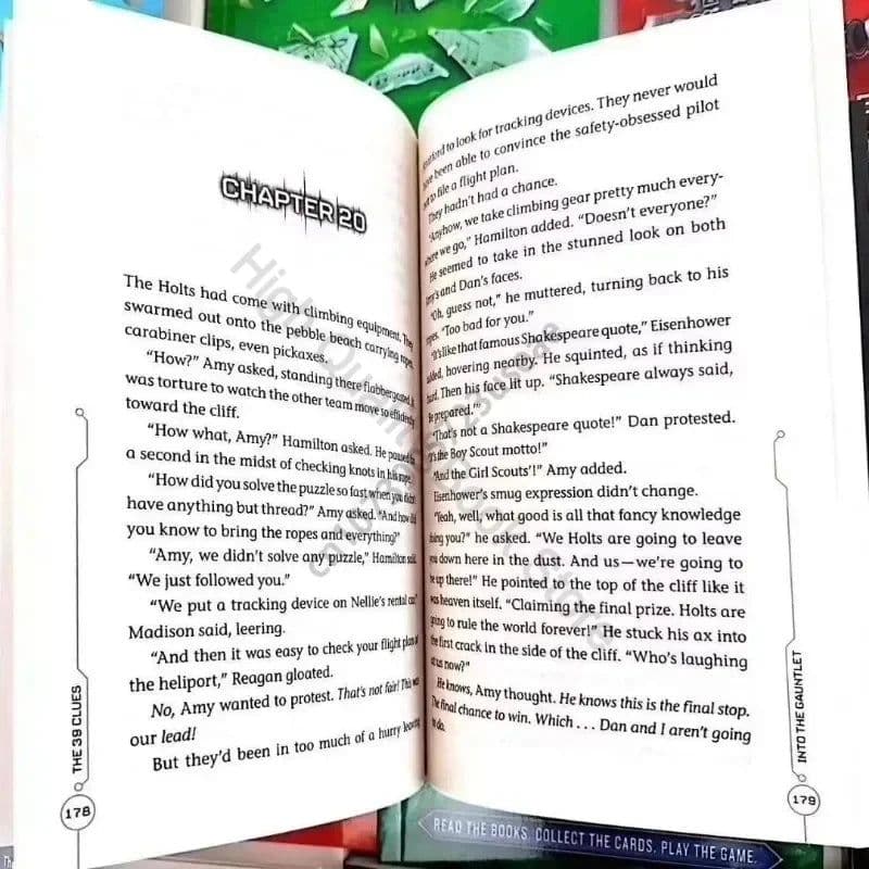 image-11 Book/set The 39 Clues English Detective Story Picture Books for Children Learn English Reading Books for Kids