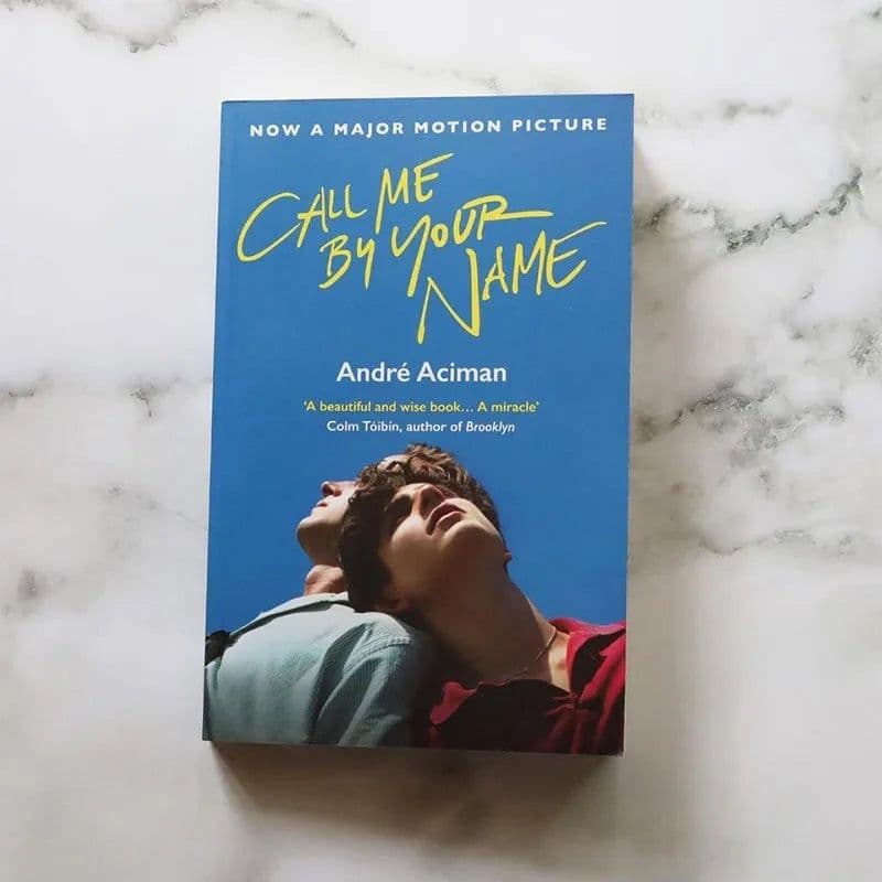 image-English version please call me by your name English books movie book of the same name