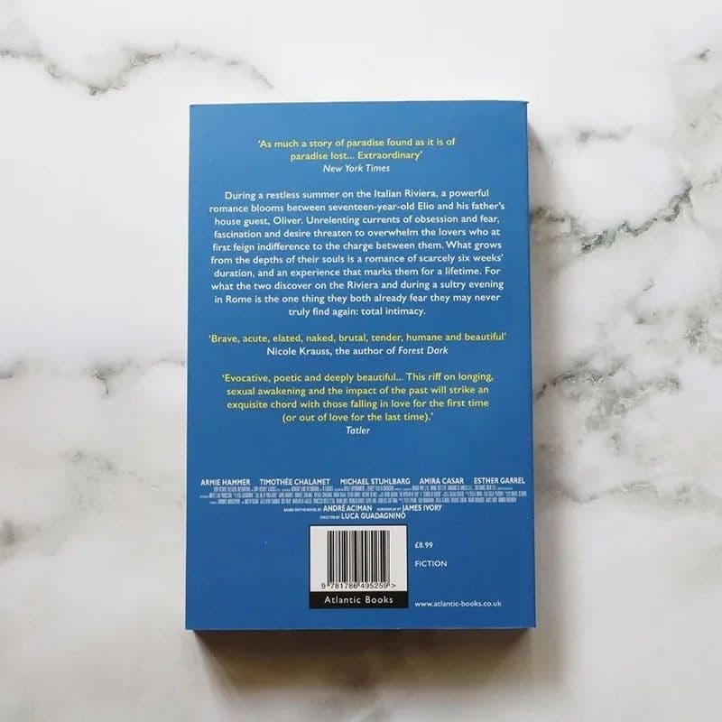 image-English version please call me by your name English books movie book of the same name