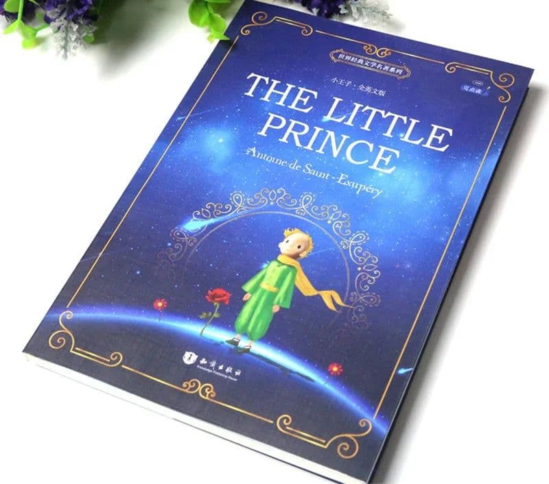 image-The Little Prince Color Illustration English Original Novel Reading Classic World Famous Books English Literature Original Book
