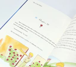 image-The Little Prince Color Illustration English Original Novel Reading Classic World Famous Books English Literature Original Book