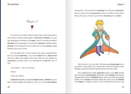 image-The Little Prince Color Illustration English Original Novel Reading Classic World Famous Books English Literature Original Book