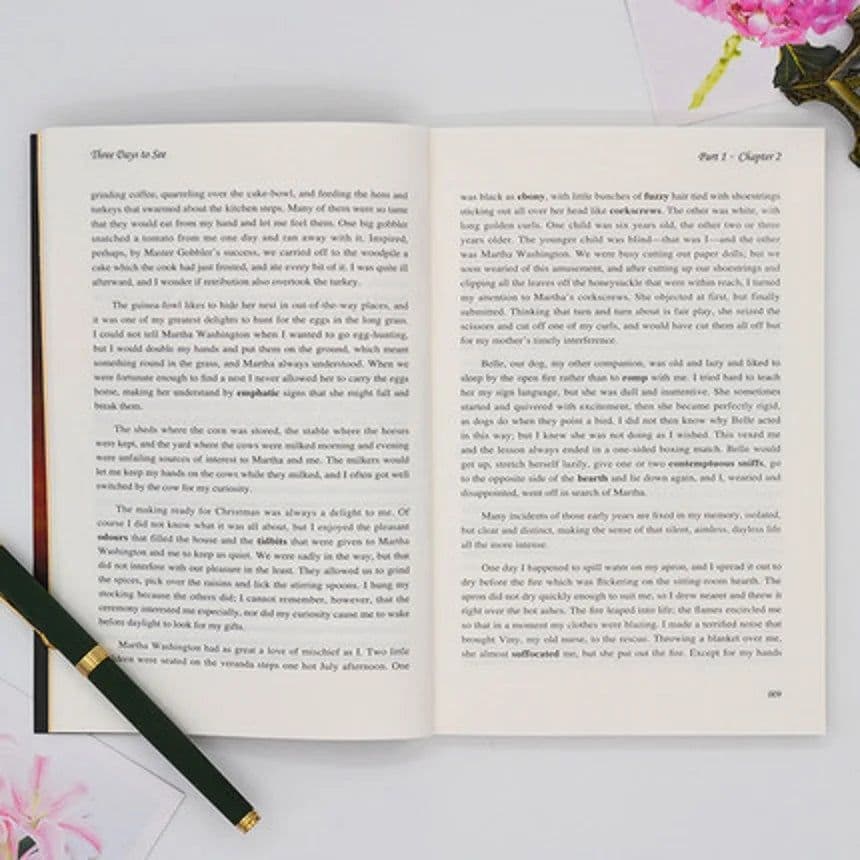 image-Three Days To See English Book The World Famous Literature Book