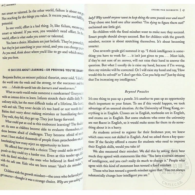 image-Mindset The New Psychology Of Success English Book by Carol S. Dweck Foreign Literature Inspirational Book