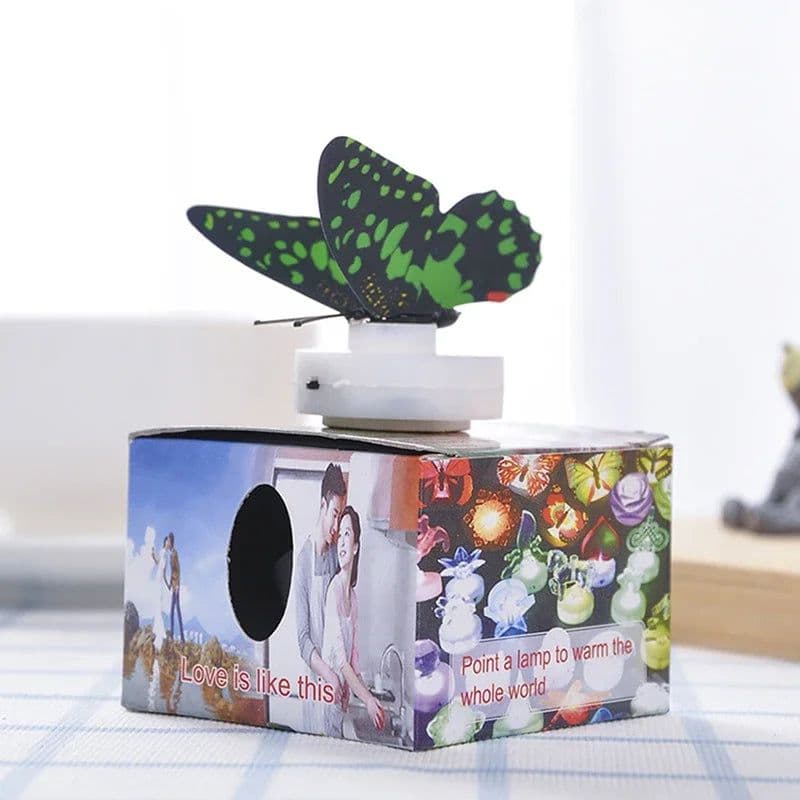 image-Butterfly Self-adhesive LED Wall Lamp Creative Home Room Decoration Night Light Indoor Atmosphere Lighting Random Color