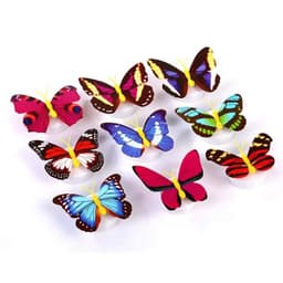 image-Butterfly Self-adhesive LED Wall Lamp Creative Home Room Decoration Night Light Indoor Atmosphere Lighting Random Color