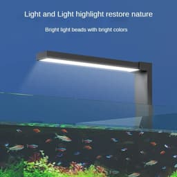 image-Small fish tank LED lamp fans your aquarium lighting water plant lamp algae tank lamp fill light waterproof aquarium lamp