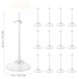 image-15Pcs Holding Stands Supports Display Racks Transparent Waist Supports Display Racks Children Toys Accessories