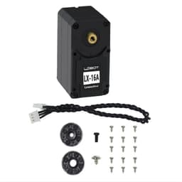 image-LOBOT LX-16A Serial Bus Micro Servo Car Full Metal Gear High Torque 19KG 240 Degree Remote Control RC Parts Robot for Children