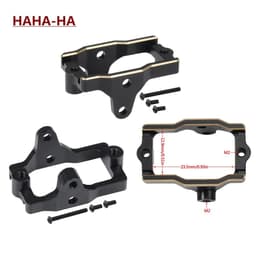 image-9.3g CNC Brass Steering Servo Mount for 1/18 RC Crawler TRX4M 9739 Defender Bronco Upgrade Parts