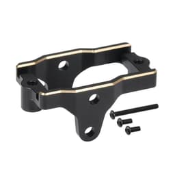image-9.3g CNC Brass Steering Servo Mount for 1/18 RC Crawler TRX4M 9739 Defender Bronco Upgrade Parts