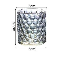 image-Embossed Bead Point Cup Glass Classical Water Cup High-Value Juice Cup Ins Wind Beverage Water Cup