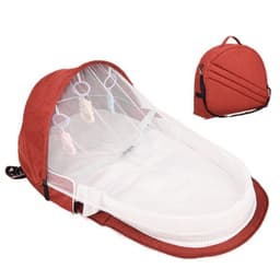 image-Baby Bed Travel Sun Protection Mosquito Net With Portable Bassinet Baby Foldable Breathable Infant Sleeping Basket