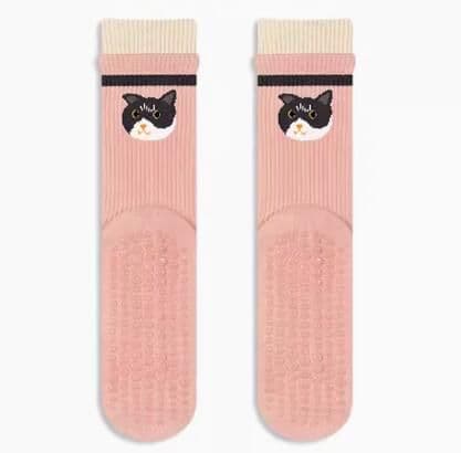 image-Yoga Socks Women's Non-Slip Five-Toe Cotton