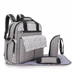 image-Large Capacity Multi-function Mommy Bag Suit