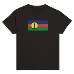 image-Drapeaux de la Nouvelle-Calédonie - T-shirt enfant classique ras du