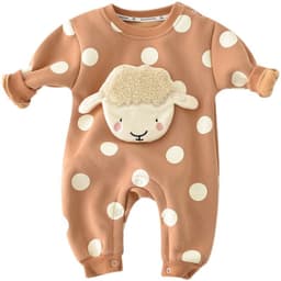 image-Baby Spring And Autumn One-piece Long-sleeved Cartoon Romper
