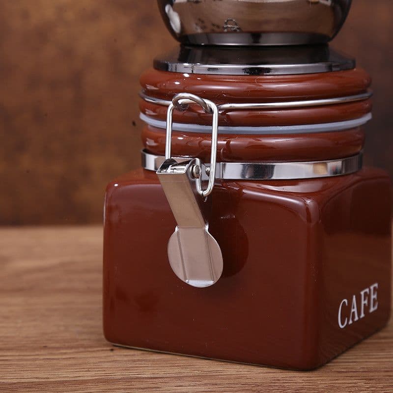 image-Portable Handheld Coffee Bean Grinder