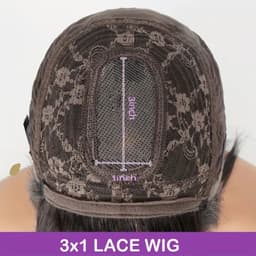 image-Body Wave human hair wigs With Bangs Full Machine Made Wig Cheap Brazilian Hair Wigs Short Bob 3x1 HD Lace Wigs for Women Choice