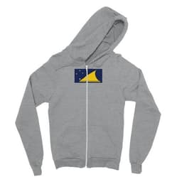 image-Drapeau des Tokelau - Sweat à capuche unisexe classique à fermeture