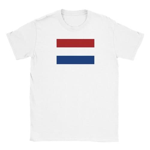 image-Drapeau des Pays-Bas - T-shirt unisexe classique ras du cou