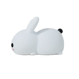 image-Rabbit LED Night Light Silicone Animal Cartoon Dimmable Lamp