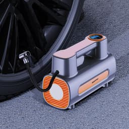 image-Tire Inflator 12V DC Portable Compressor Electric DC Auto Tire Pumps For Car Tires
