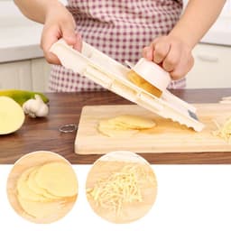 image-Multifunctional Shredder Potato Slicer Grater