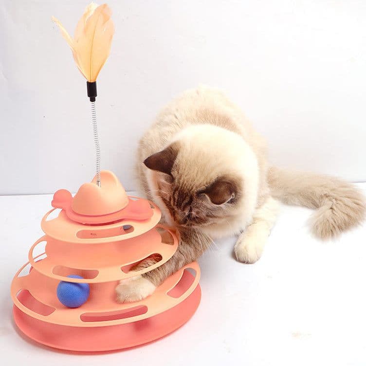 image-Cat Toys Space Tower Play Board Pet Supplies