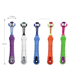 image-Pet Dental Supplies Fingers Double-headed Toothbrush For Dag And Cat Teeth Cleaning