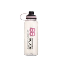 image-Large Capacity Travel Water Bottle Transparent Plastic Water Cup