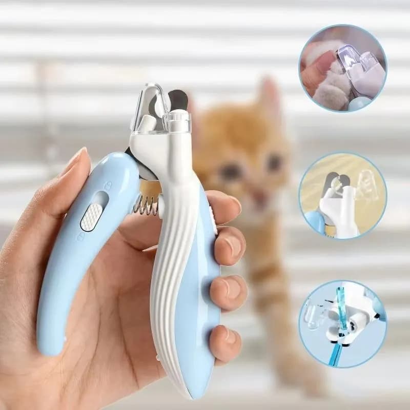 image-Cute Pets Nail Clippers Labor-Saving Dogs Nail Clipper Scissors Professional Pet Nail Clippers Cat Nail Trimmer Labor-Saving Pet Claw Grooming Scissors For Dogs Small Animals Paw Nail Trimmer