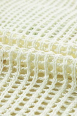 image-White Crochet Flower Hollow-out Sweater T-Shirt