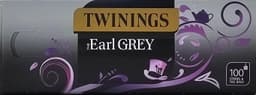 image-Twinings Earl Grey String & Tag Tea Bags Sachets One Full Pack Box x100 Servings