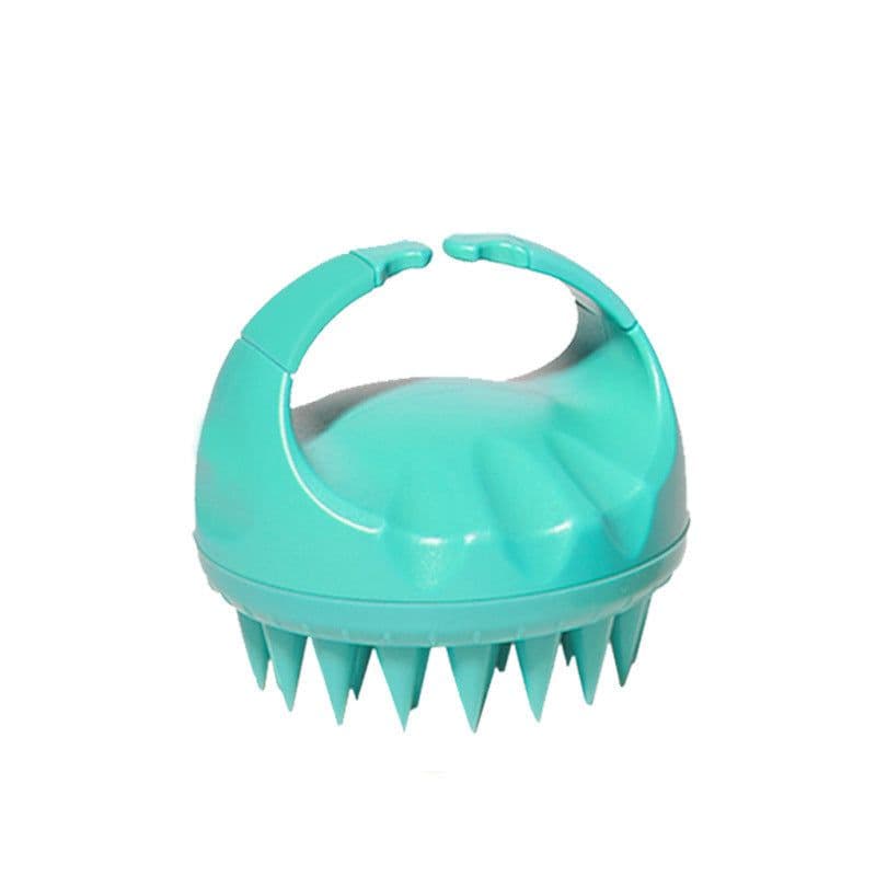image-Factory Direct Sales Amazon Hot Sale Hand-held Silicone Shampoo Brush Massage Brush Shampoo Comb Bath Massage Tool